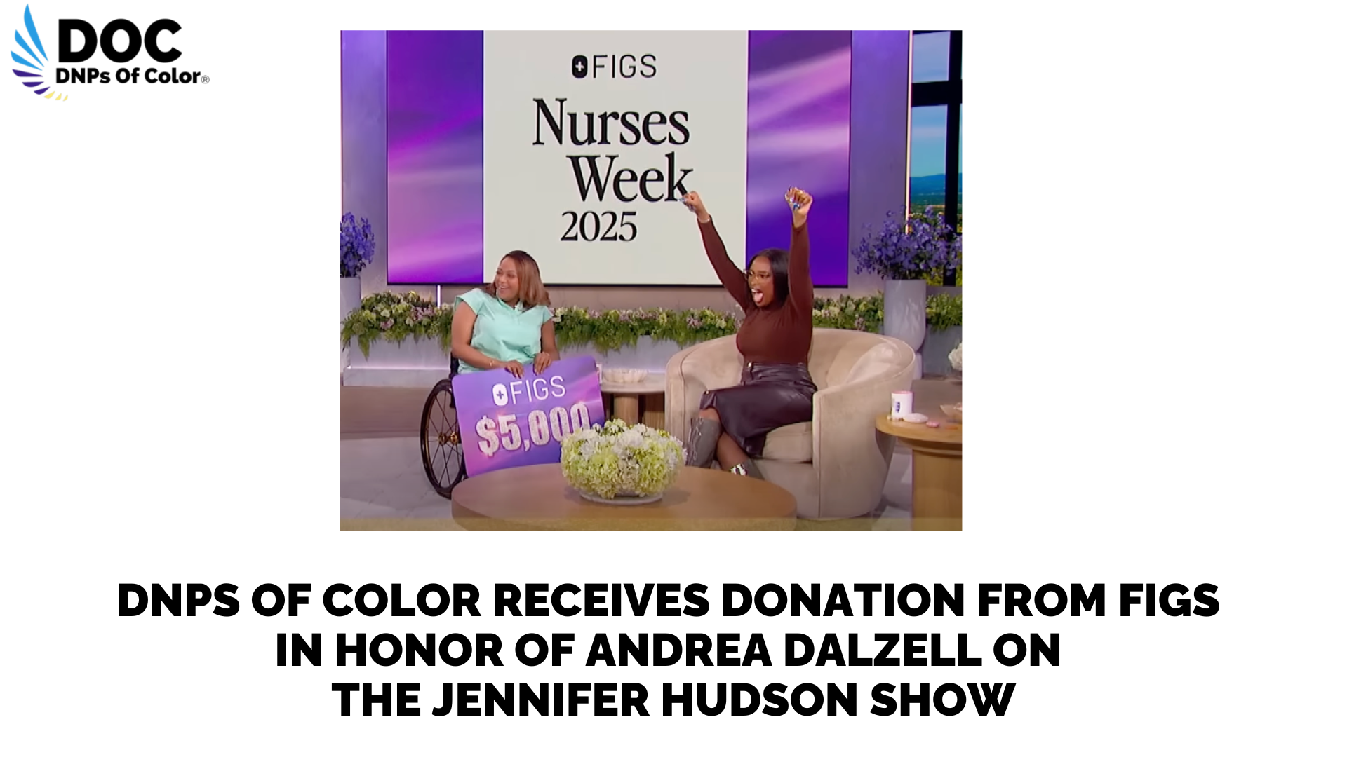 DNPs of Color Receives Donation from FIGS