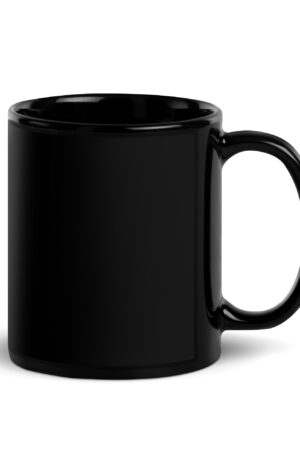 Black Glossy Mug