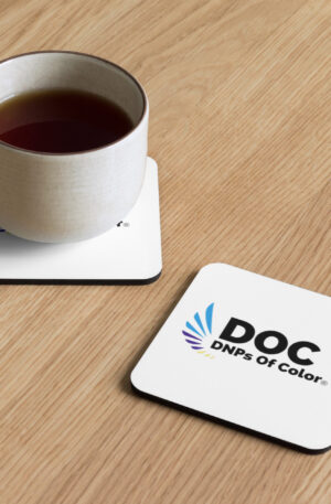 Cork-back coaster