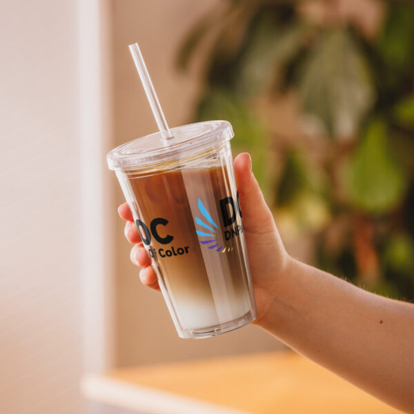 Clear plastic tumbler - Image 9