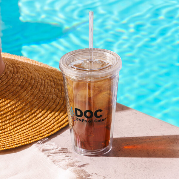 Clear plastic tumbler - Image 2