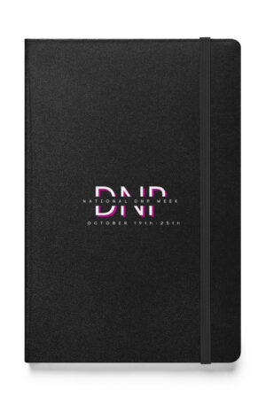 Hardcover bound notebook