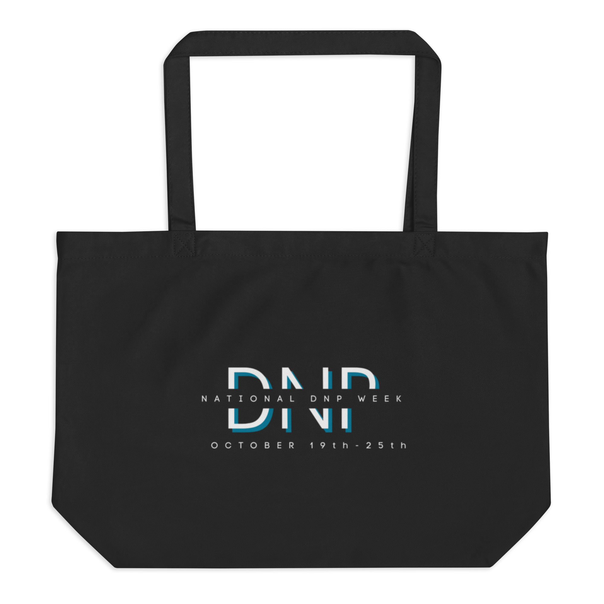 Large organic tote bag