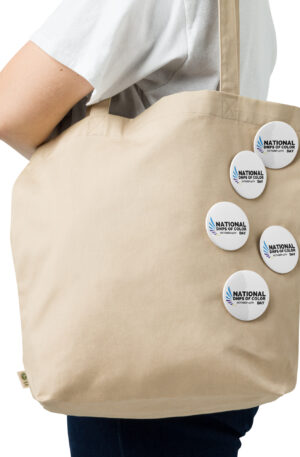 Set of pin buttons