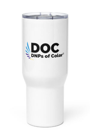 Travel mug with a handle