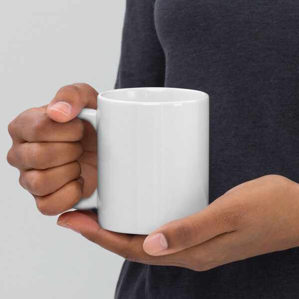 White glossy mug - Image 2