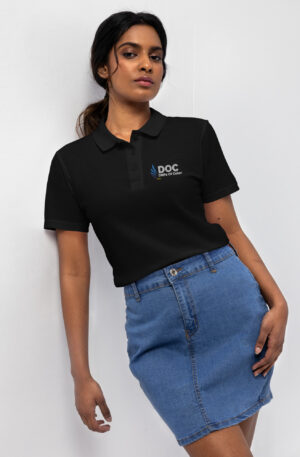 Women’s pique polo shirt